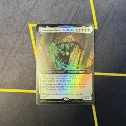 Anti-Venom Horrifying Healer M 244 BORDERLESS FOIL MTG Spider-Man ENGLISH Magic - Image 1