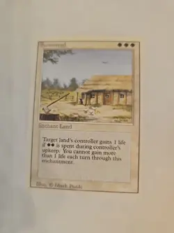 Mtg Revised Farmstead (Never Played) - Image 1