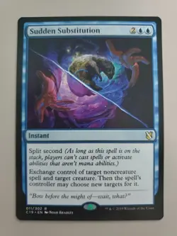 MTG Sudden Substitution Commander 2019 Regular Rare - Image 1