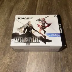 Magic: The Gathering Final Fantasy Bundle WOTC 9 Play Booster New/Sealed In Hand - Image 1