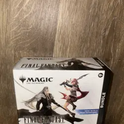 Magic: The Gathering Final Fantasy Bundle WOTC 9 Play Booster New/Sealed In Hand - Image 2