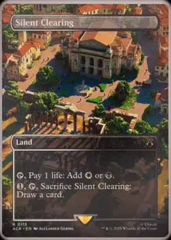MTG - Assassin’s Creed - Silent Clearing - Borderless - Image 1
