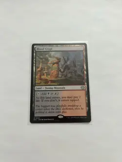 MTG Blood Crypt ECL #262 Shock Land Near Mint Free Shipping - Image 1