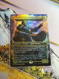 Sheldon, The Commander ( Ruhan Of The Fomori ) M 1695 SLD Secret Lair Honouring - Image 1