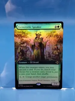 Formidable Speaker (Extended Art) Lorwyn Eclipsed Foil - Image 1