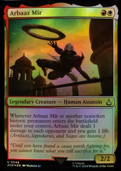 MTG - Assassin’s Creed - Arbaaz Mir - Foil - Image 1