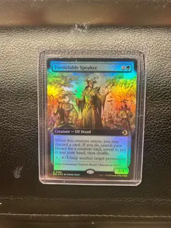 Formidable Speaker (Extended Art) Lorwyn Eclipsed Foil - Image 1