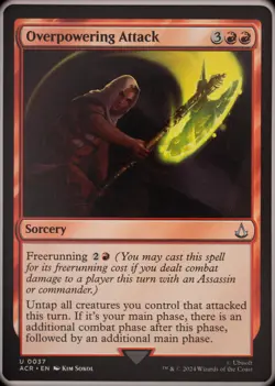 MTG - Assassin’s Creed - Overpowering Attack - Regular - Image 1