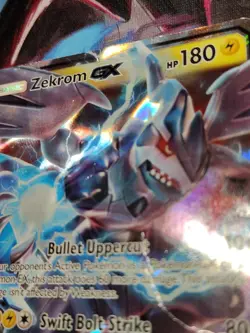 Pokemon TCG Sun & Moon Zekrom GX SM138 Black Star Promo Ultra Rare HEAVY DMG - Image 3