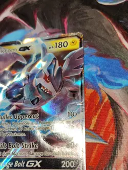 Pokemon TCG Sun & Moon Zekrom GX SM138 Black Star Promo Ultra Rare HEAVY DMG - Image 4