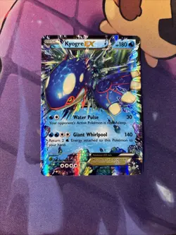 Kyogre EX - 54/160 - Pokemon Primal Clash XY Ultra Rare Card LP - Image 1