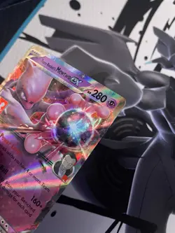 Team Rocket's Mewtwo Ex Play Pokemon Prize Pack Series 8 - Image 5