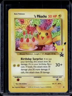2021 Pokemon SWSH Celebrations Pikachu Classic Collection #24 - Image 1