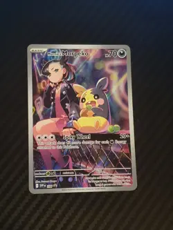 Marnie's Morpeko SVP 206 Pokemon Card TCG Rival Battle Deck Promo Holo - Image 1