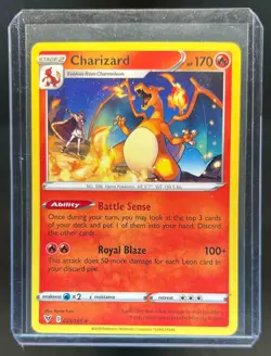 2020 Pokemon SWSH Vivid Voltage Charizard #025/185 - Image 1