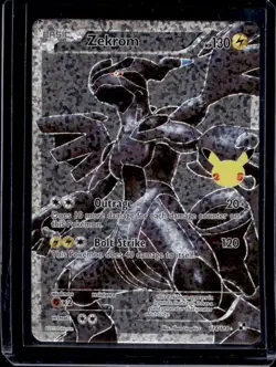 2021 Pokemon SWSH Celebrations Zekrom Classic Collection #114/114 - Image 1