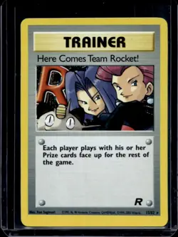 2000 Pokemon Team Rocket Here Comes Rocket! #15/82 - Image 1