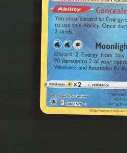 Radiant Greninja 046/189 Astral Radiance Ultra Rare Holo Pokemon Card NM - Image 5