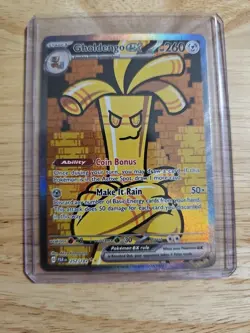 Pokemon Gholdengo ex 252/182 Paradox Rift Special Illustration Rare Holo - Image 2