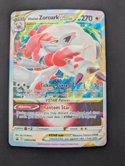 Hisuian Zoroark Vstar JUMBO Black Star Promo SWSH298 - Oversized Pokemon TCG - Image 2