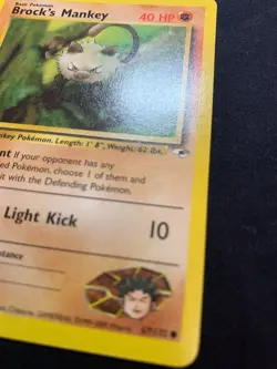 BROCK'S MANKEY - 067/132 - GYM HEROES - POKEMON CARD - LP - Image 3