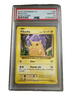 Pokemon - Pikachu 35/108 - 2016 XY Evolutions - PSA 10 GEM MINT - Image 3