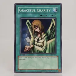 YuGiOh! Graceful Charity - SDP-040 - 1st Edition - Super Rare - Image 1