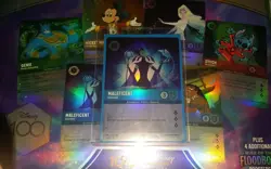 Maleficent Uninvited Lorcana Disney100 Promo Rise of the Floodborn - Image 1