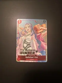 Nefeltari Vivi (OP03 PreRelease Tournament) [Winner] One Piece Promo Card - Image 1