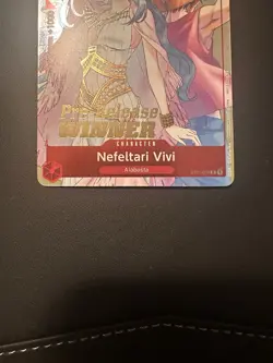 Nefeltari Vivi (OP03 PreRelease Tournament) [Winner] One Piece Promo Card - Image 2