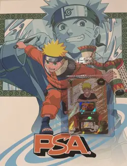 PSA Magazine December 2025 x Kayou Exclusive NARUTO Uzumaki PROMO CARD NEW + MAG - Image 1