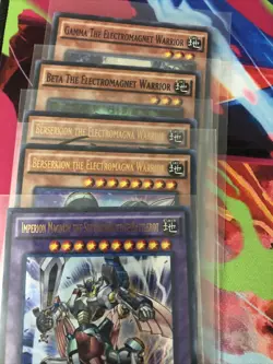 Yugioh Sdmy Magnet Warrior 5 Card Lot - Image 1