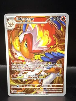 Pokemon Card - Infernape Twilight Masquerade 173/167 Illustration Rare - Image 1