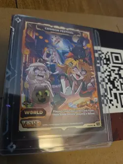 Gamersupps Vcard Crimson Festival - Halloween Promo Card - Image 2