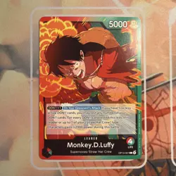 Monkey.D.Luffy (001) OP13-001 Leader One Piece Card - NM English - Image 1