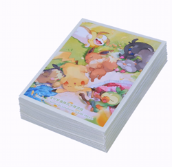 Pokemon S-Chinese 2024 Pikachu “Pokemon Sleep” Theme Card Sleeve (64 Pieces) - Image 1