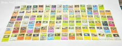 Lot of 95 Yuka Morii Clay Art Pokemon TCG Trading Cards (No Duplicates) - Image 1