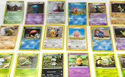 Lot of 95 Yuka Morii Clay Art Pokemon TCG Trading Cards (No Duplicates) - Image 3