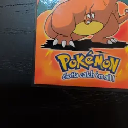 Charizard E6 of 12 Topps Movie Edition Black Logo Pokemon Card LP - Image 5