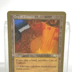 City of Traitors Kai Budde (EXO) 1999 World Championships MTG Card - Image 2
