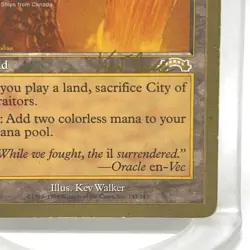 City of Traitors Kai Budde (EXO) 1999 World Championships MTG Card - Image 4