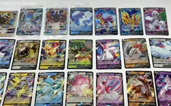 Lot of 69 Pokemon V, VStar, and VMax Trading Cards - Image 3