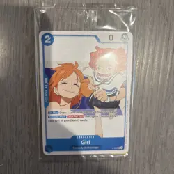Nami Girl P-096 One Piece Prerelease Participation Fan Letter Promo English Card - Image 1