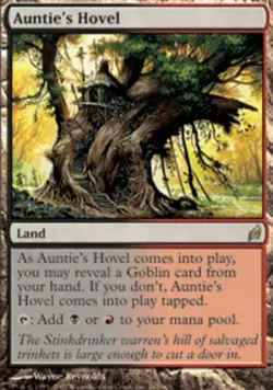 1x Auntie's Hovel Heavy Play, English Lorwyn MTG Magic - Image 1