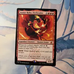 Avatar Roku, Firebender Avatar: The Last Airbender Magic MTG NM - Image 1