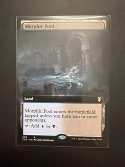 Morphic Pool (Extended Art) Commander Legends: Battle for Baldur's Gate Regular - Image 1