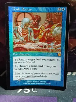 MTG | Trade Routes | Mercadian Masques | Foil | Moderately Played | English - Image 3