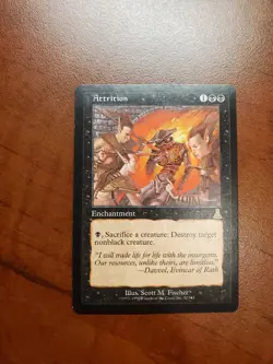 Attrition Urza's Destiny Black Rare Ma - Image 1