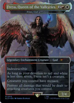 MTG Freya Queen of the Valkyries (2215) | NM Foil | Secret Lair God of War {SLD} - Image 2