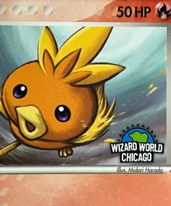 Pokemon TCG- Torchic Wizard World Chicago Rare Promo 2005 Ex Emerald #69 -NM - Image 3